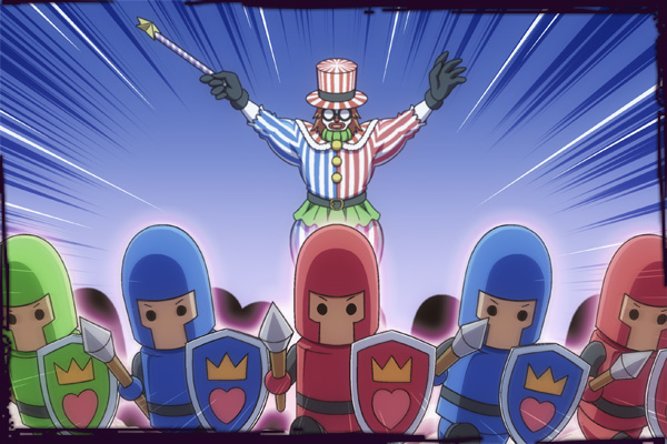 おもちゃの軍団